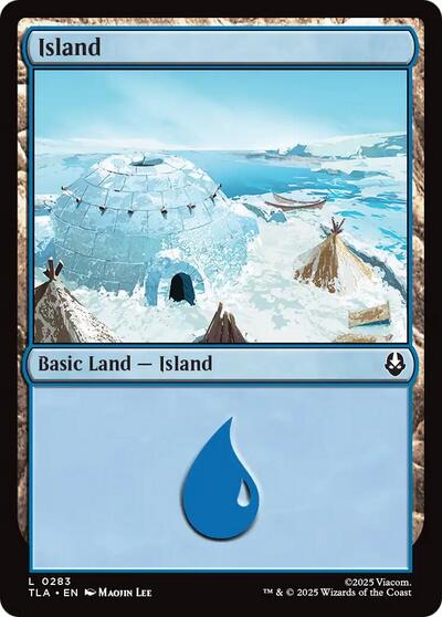 Island (0283) (Avatar: The Last Airbender) Near Mint - Nick Nack's Full Frontal Attack