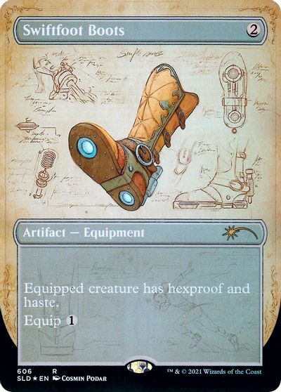 Bottes Swiftfoot (Plan) [Secret Lair Drop Promos] 