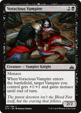 Voracious Vampire (Rivals of Ixalan) Near Mint - Nick Nack's Full Frontal Attack