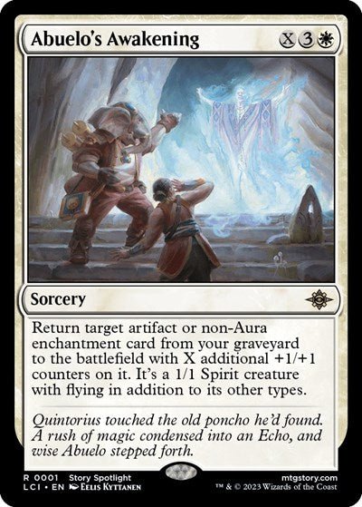 Abuelo's Awakening (The Lost Caverns of Ixalan) Near Mint - Nick Nack's Full Frontal Attack