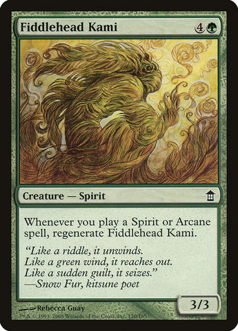 Fiddlehead Kami [Sauveurs de Kamigawa] 