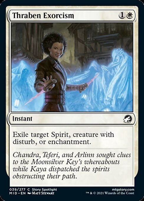 Thraben Exorcism (Innistrad: Midnight Hunt) Near Mint - Nick Nack's Full Frontal Attack