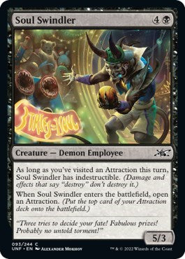 Soul Swindler (Unfinity) Near Mint