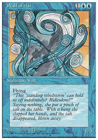Wall of Air (4th Edition) Light Play - Nick Nack's Full Frontal Attack
