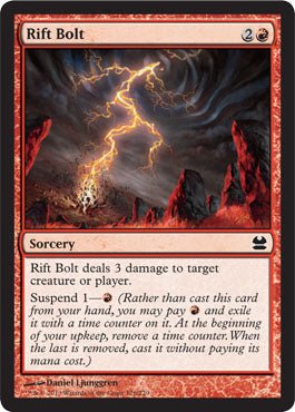Rift Bolt (Modern Masters) Near Mint - Nick Nack's Full Frontal Attack