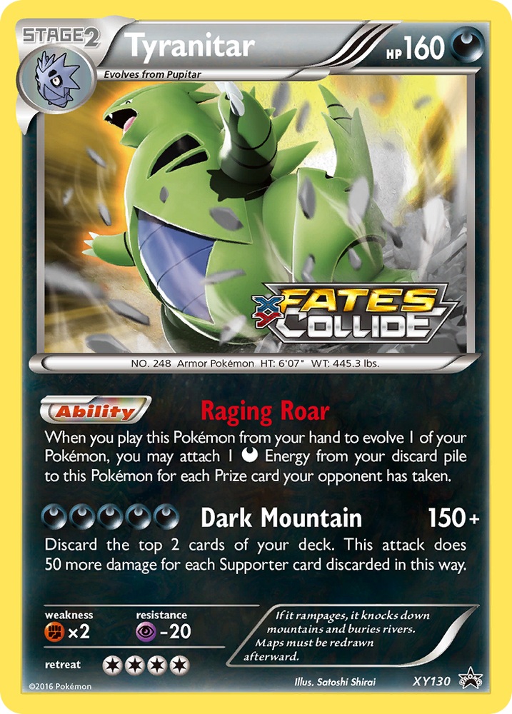 Tyranocif (XY130) [XY : Promotions de l'étoile noire] 