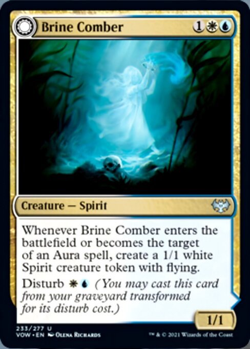 Brine Comber / Brinebound Gift (Innistrad: Crimson Vow) Near Mint - Nick Nack's Full Frontal Attack