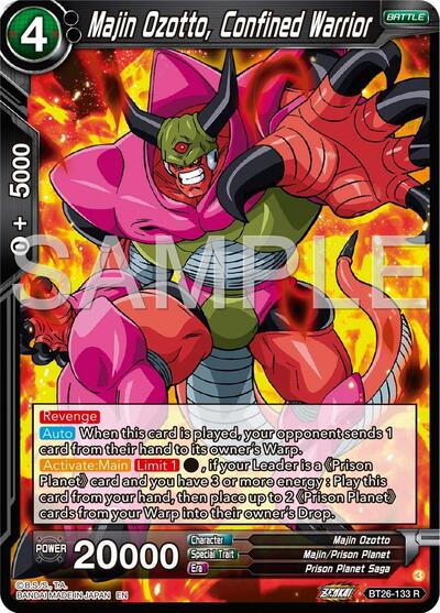 Majin Ozotto, Confined Warrior (Ultimate Advent) Near Mint Foil