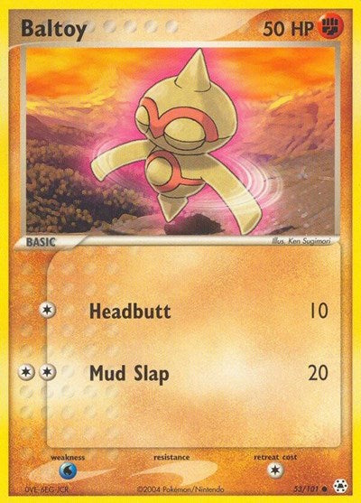 Baltoy - 053 (Hidden Legends) Light Play