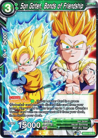 Son Goten, liens d'amitié [BT11-078] 