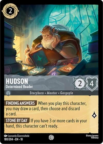 Hudson - Determined Reader (Whispers in the Well) Near Mint - Nick Nack's Full Frontal Attack