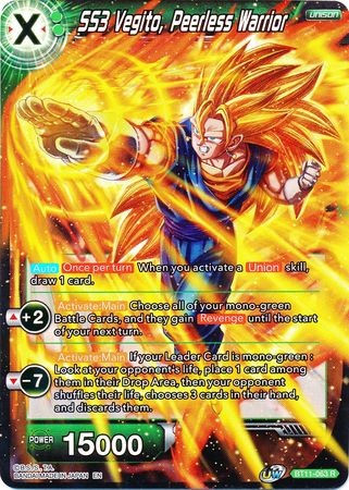 SS3 Vegito, guerrier hors pair [BT11-063] 