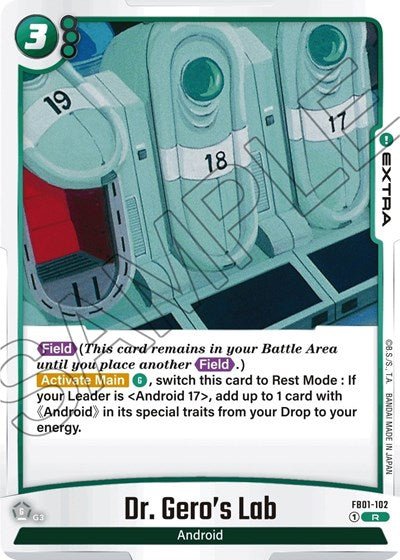 Dr. Gero's Lab (Awakened Pulse) Near Mint Holofoil - Nick Nack's Full Frontal Attack