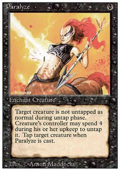 Paralyze (Revised) Near Mint - Nick Nack's Full Frontal Attack