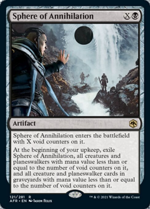 Sphere of Annihilation (Adventures in the Forgotten Realms) Near Mint - Nick Nack's Full Frontal Attack