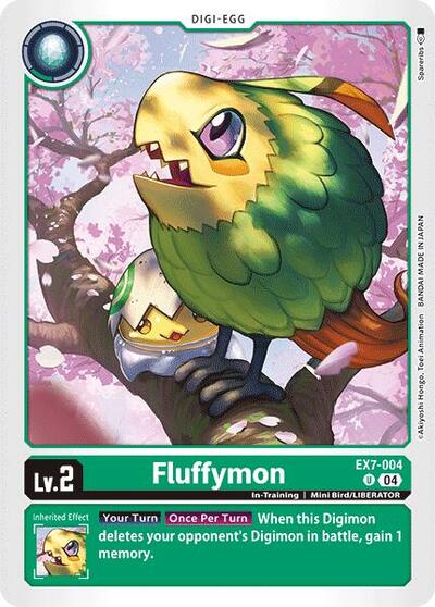 Fluffymon (Digimon LIBERATOR) Near Mint - Nick Nack's Full Frontal Attack
