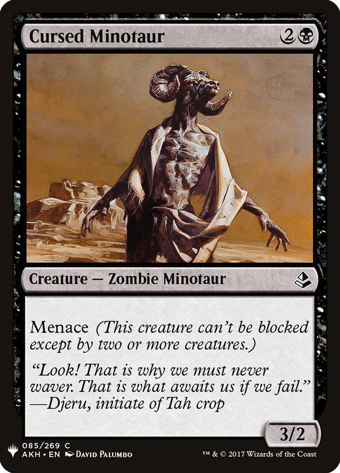 Minotaure maudit [Mystery Booster] 