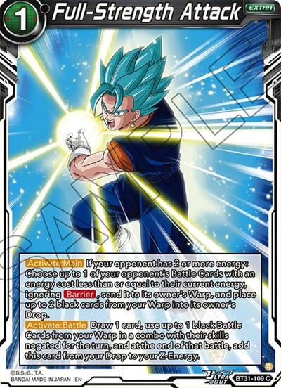 Full-Strength Attack (Impact Beyond Dimensions) Near Mint