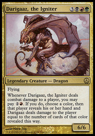 Darigaaz, the Igniter (Duel Decks: Phyrexia vs The Coalition) Near Mint