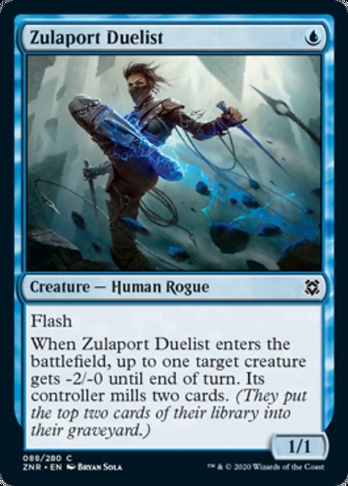 Zulaport Duelist (Zendikar Rising) Near Mint - Nick Nack's Full Frontal Attack