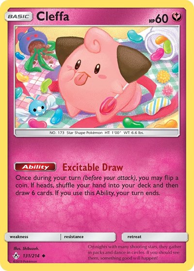 Cleffa (SM - Unbroken Bonds) Near Mint