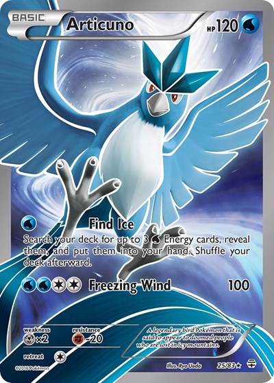 Articuno (Generations) Near Mint Holofoil