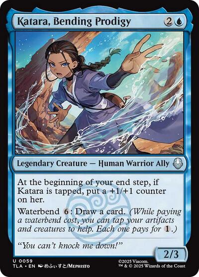 Katara, Bending Prodigy (Avatar: The Last Airbender) Near Mint - Nick Nack's Full Frontal Attack