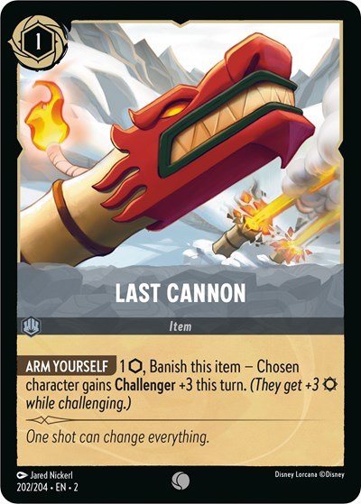 Last Cannon (Rise of the Floodborn) Near Mint - Nick Nack's Full Frontal Attack