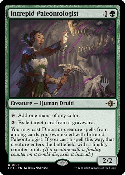 Intrepid Paleontologist (Promo Pack: The Lost Caverns of Ixalan) Near Mint