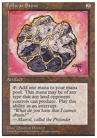 Fellwar Stone (4th Edition) Light Play - Nick Nack's Full Frontal Attack