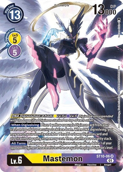 Mastemon (Alternate Art) (Digital Hazard) Near Mint Foil