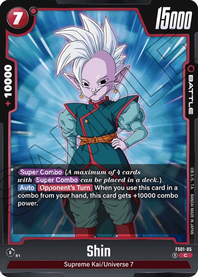 Shin (Starter Deck 1: Son Goku) Near Mint