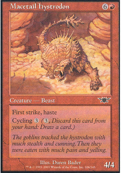 Macetail Hystrodon (Legions) Near Mint