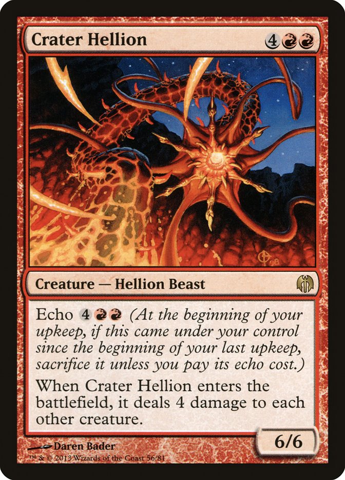 Crater Hellion [Duel Decks: Héros contre Monstres] 