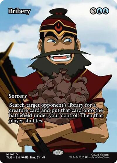 Bribery (Borderless) (Avatar: The Last Airbender: Eternal-Legal) Near Mint
