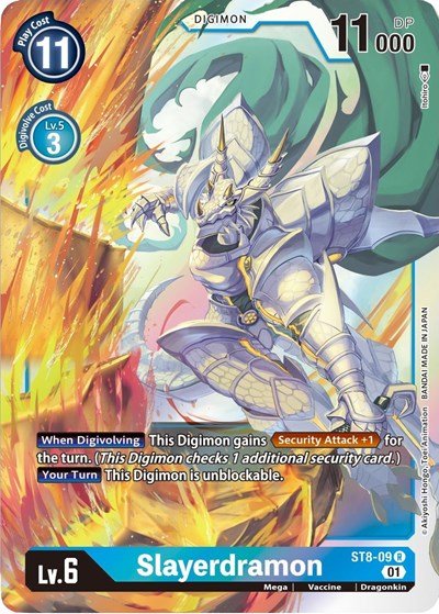 Slayerdramon (Starter Deck 08: Ulforce Veedramon) Near Mint Foil - Nick Nack's Full Frontal Attack