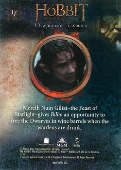 2015 Cryptozoic The Hobbit: The Desolation of Smaug 17 "Hold Your Breath!" - Nick Nack's Full Frontal Attack