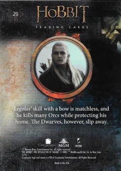 2015 Cryptozoic The Hobbit: The Desolation of Smaug 21 A Skilled Archer - Nick Nack's Full Frontal Attack