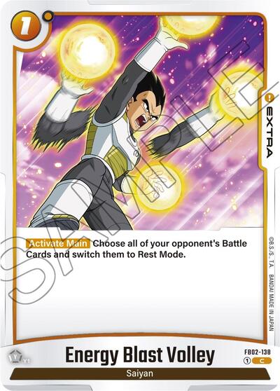 Energy Blast Volley (Blazing Aura) Near Mint