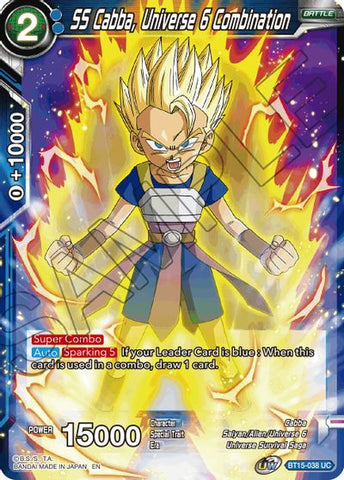 SS Cabba, Combinación Universo 6 [BT15-038] 