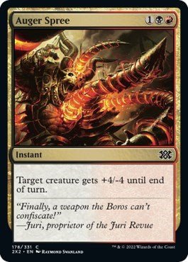 Auger Spree (Double Masters 2022) Near Mint Foil - Nick Nack's Full Frontal Attack