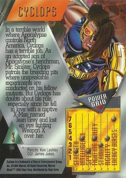 1995 Metal Marvel 3 Cyclops - Nick Nack's Full Frontal Attack
