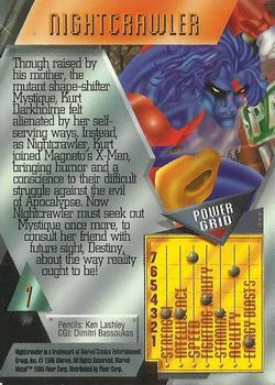 1995 Metal Marvel 7 Nightcrawler - Nick Nack's Full Frontal Attack