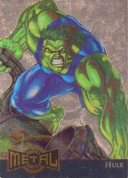 1995 Metal Marvel 5 Hulk Gold Blasters - Nick Nack's Full Frontal Attack