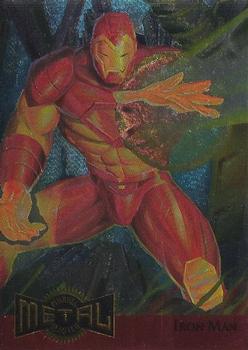 1995 Metal Marvel 7 Iron Man Metal Blasters - Nick Nack's Full Frontal Attack