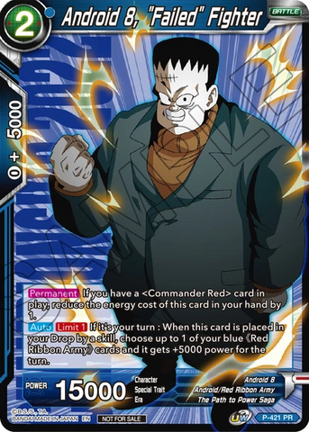 Android 8, "Failed" Fighter (Championship Pack 2022 Vol.2) (P-421) [Promotion Cards]