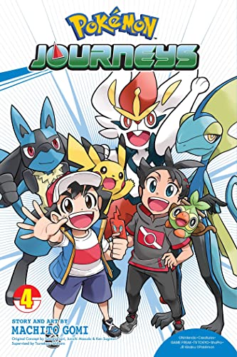 Pokemon Journeys Vol 4 - Nick Nack's Full Frontal Attack