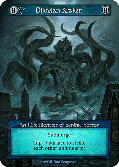 Diluvian Kraken (Alpha) Near Mint