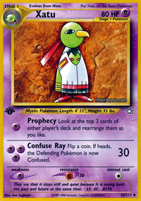 Xatu (Neo Genesis) Light Play 1st Edition