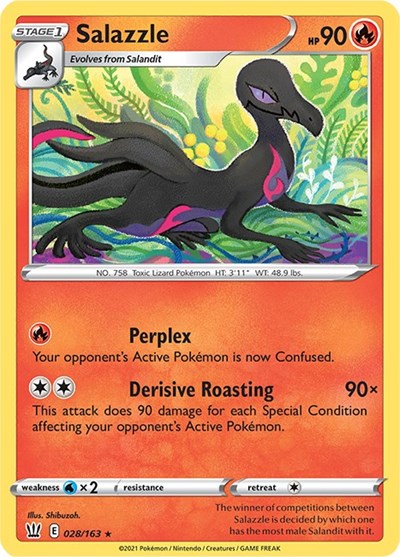 Salazzle (SWSH05: Battle Styles) Near Mint